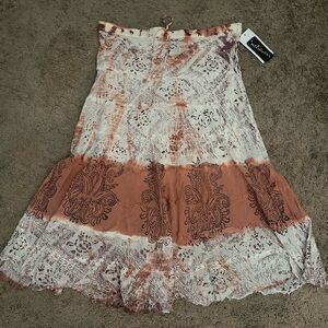 Boho Midi Skirt
